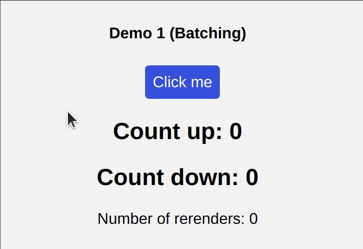 Demo 1 (Batching)