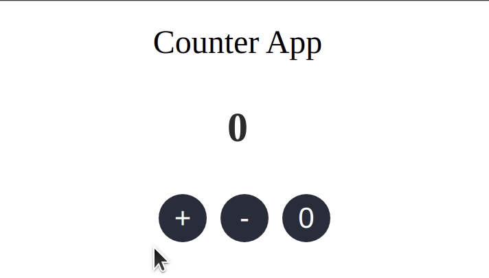 A Simple Counter In React Tasos Kakouris